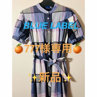 バーバリーブルーレーベル(BURBERRY BLUE LABEL)の超美品✨BLUE LABEL♥️ワンピース(ロングワンピース/マキシワンピース)