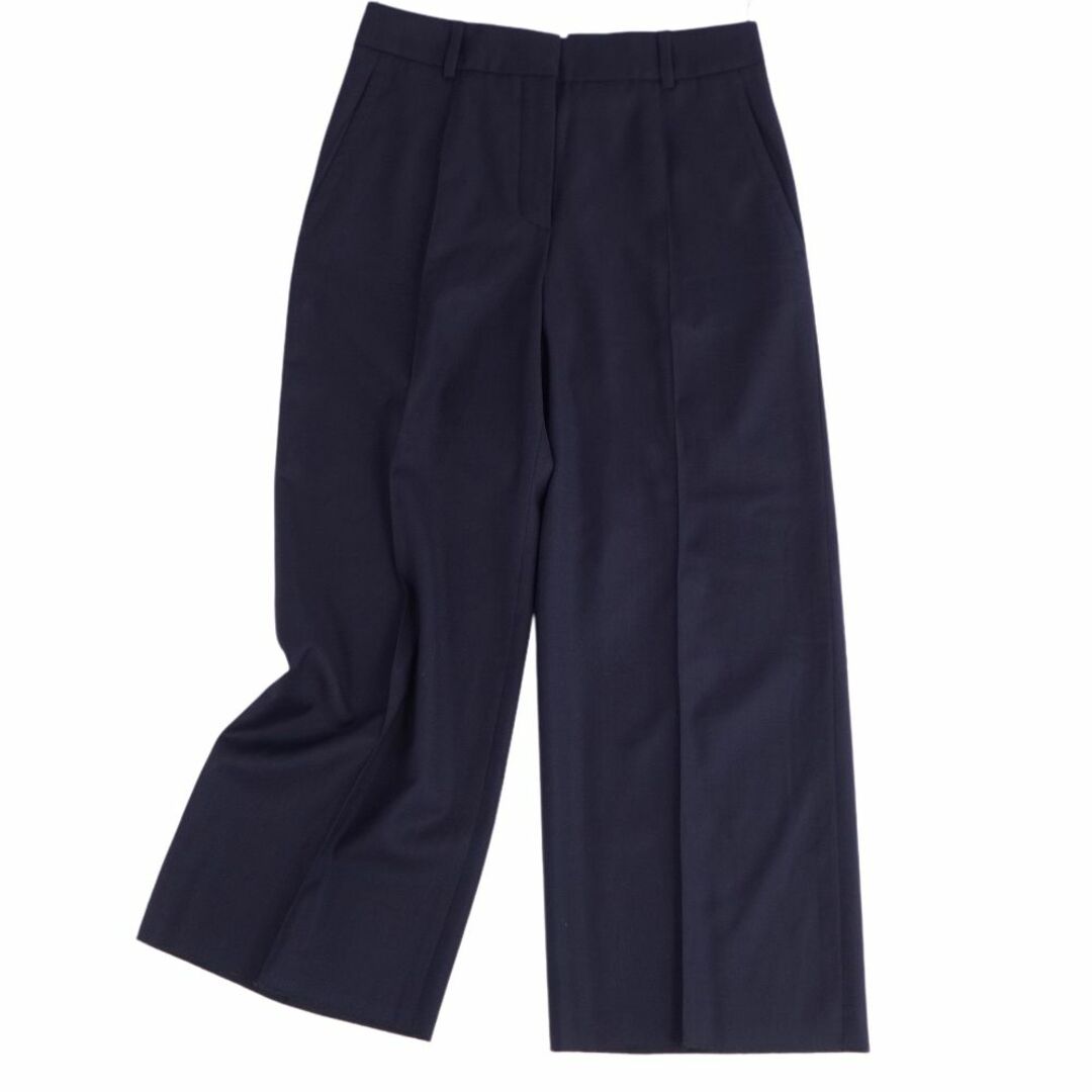 極美品 エルメス HERMES パンツ ワイドパンツ ウール 無地 ボトムス レディース フランス製 34(S相当) ネイビー | フリマアプリ ラクマ 極美品 エルメス HERMES パンツ ワイドパンツ ウール 無地 ボトムス レディース フランス製 34(S相当) ネイビー | フリマアプリ ラクマ