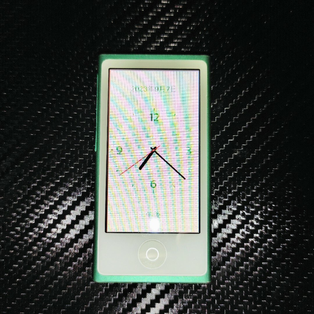 iPod nano(アイポッドナノ)の動作確認済み☆バッテリー良好☆ipod nano 第7世代○グリーン スマホ/家電/カメラのオーディオ機器(ポータブルプレーヤー)の商品写真