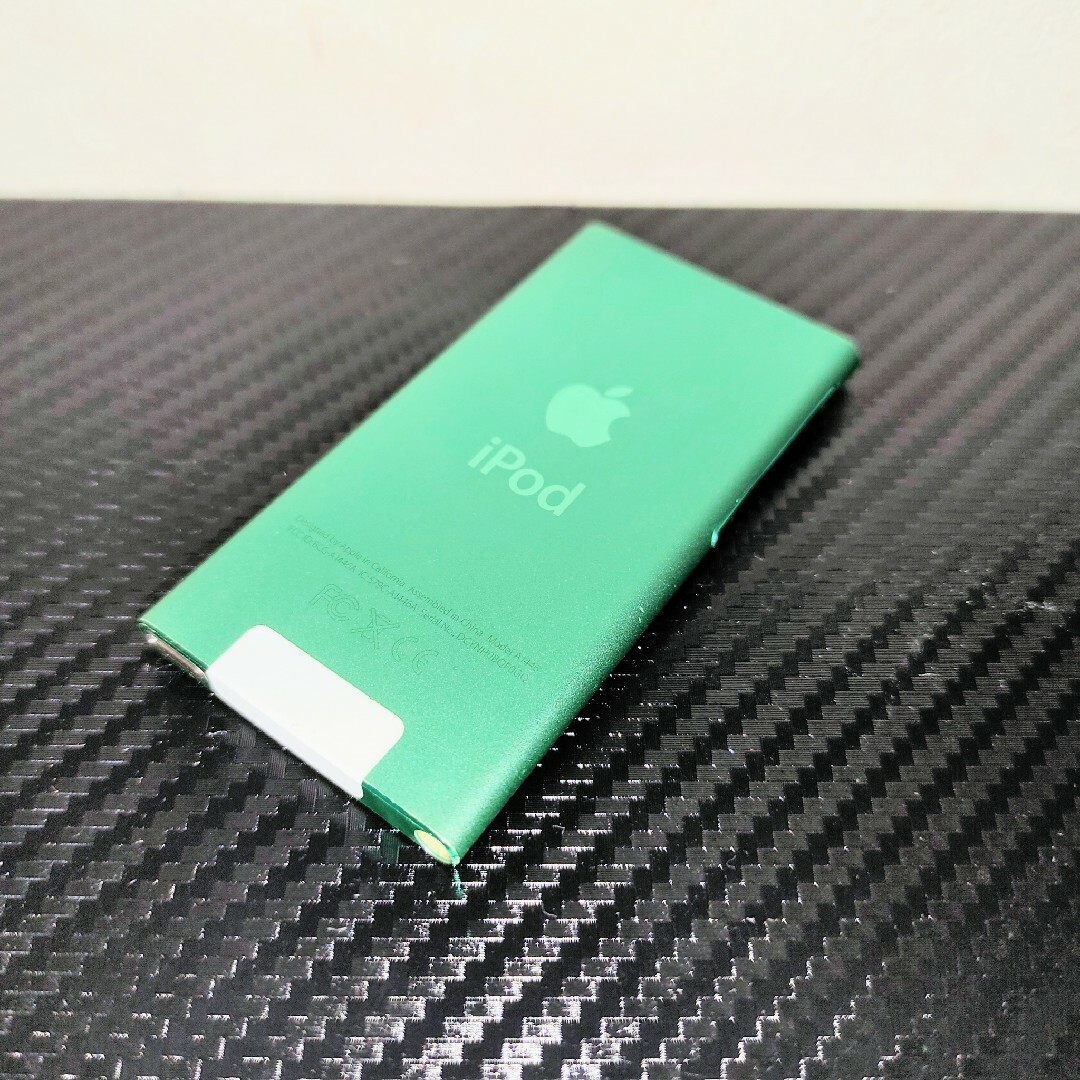 iPod nano(アイポッドナノ)の動作確認済み☆バッテリー良好☆ipod nano 第7世代○グリーン スマホ/家電/カメラのオーディオ機器(ポータブルプレーヤー)の商品写真