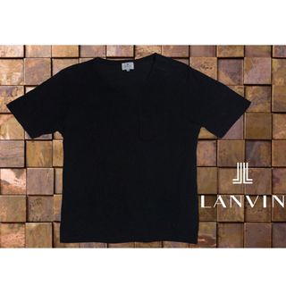 ランバンオンブルー(LANVIN en Bleu)のLANVIN ランバン タオル地　半袖　TシャツLANVIN en Bleu(Tシャツ/カットソー(半袖/袖なし))