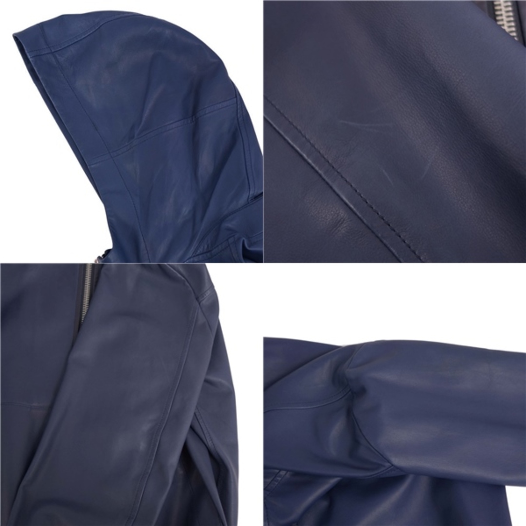 BERLUTI - ベルルッティ Berluti ジャケット フード付き レザー BERLUTI - ベルルッティ Berluti ジャケット フード付き レザー