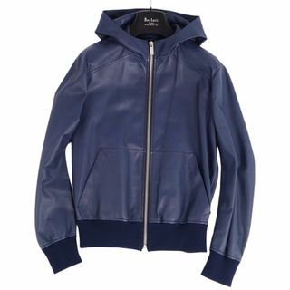 Berluti - ベルルッティ Berluti ジャケット フード付き レザー ...