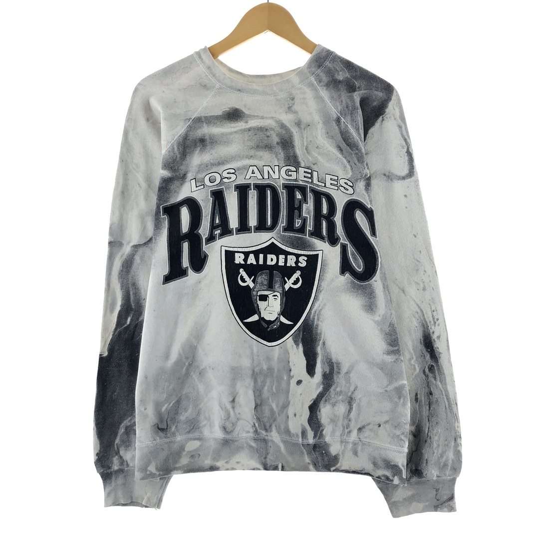 美品 90's NFL LA RAIDERS ビンテージ スウェット