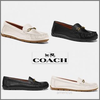 コーチ(COACH)の正規品コーチcoach ローファー　フラットシューズ　22.5㎝(ローファー/革靴)