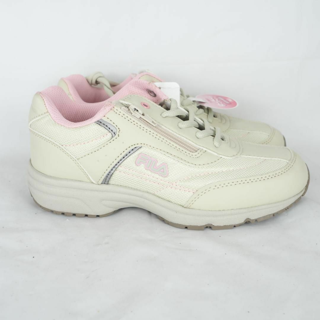 FILA(フィラ)のFILA*フィラ*スニーカー*22.5cm3E*ベージュ*M0440 レディースの靴/シューズ(スニーカー)の商品写真