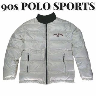 POLO RALPH LAUREN - 90s POLO SPORTS リバーシブル ダウンジャケット
