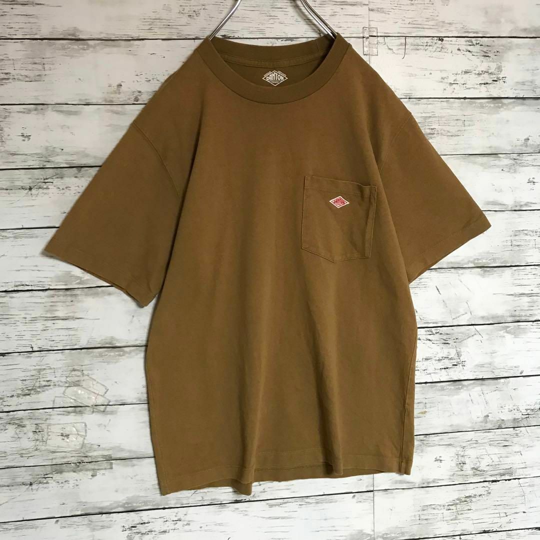 DANTON(ダントン)の【肉厚】ダントン ロゴワッペン付きTシャツ　人気カラー　K559 メンズのトップス(Tシャツ/カットソー(半袖/袖なし))の商品写真