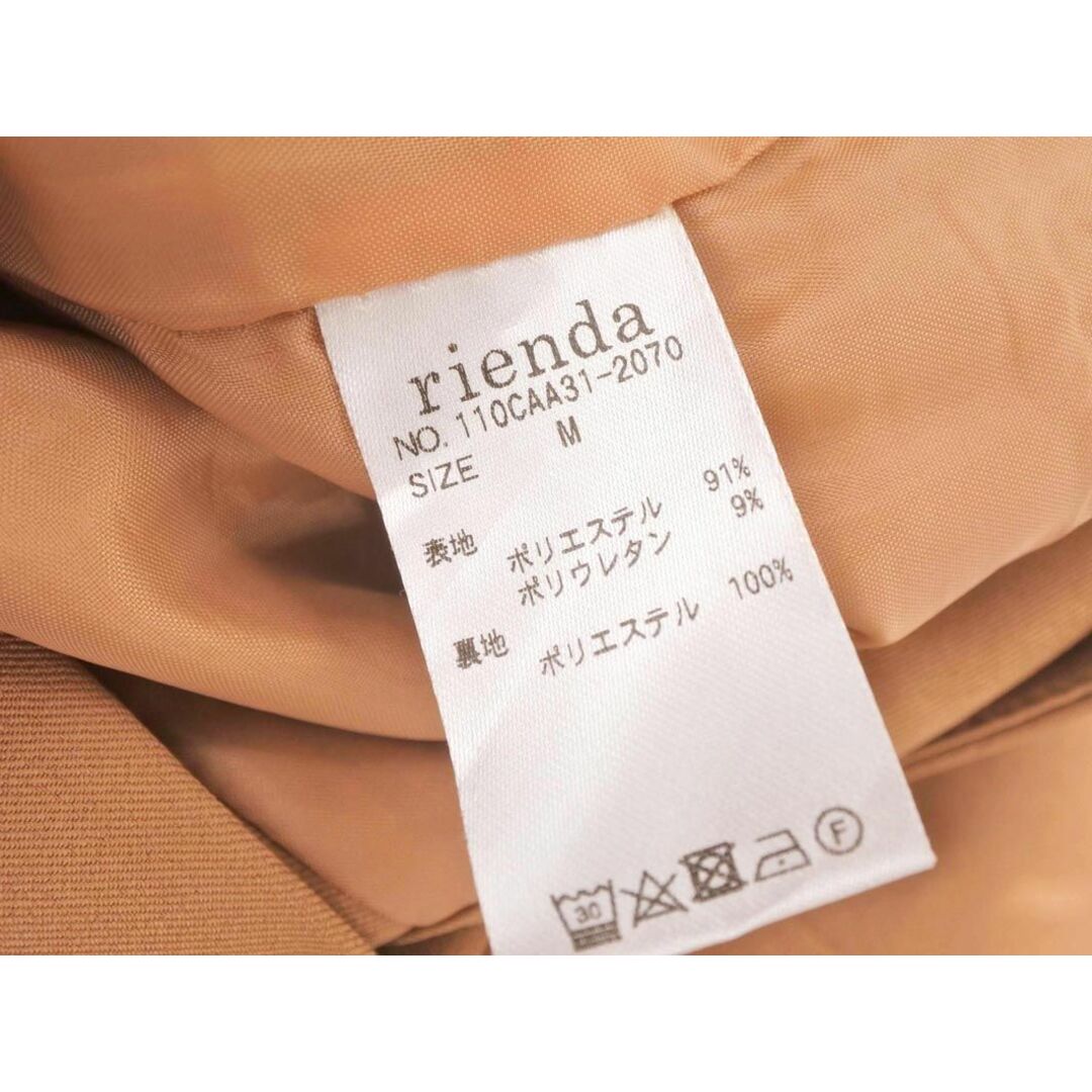 rienda(リエンダ)のrienda リエンダ スリット フレア パンツ sizeM/茶 ■■ レディース レディースのパンツ(その他)の商品写真