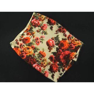 ポールスミス(Paul Smith)のPaul Smith ポールスミス モヘヤ混 花柄 タイト スカート size40/ベージュ  ◇■ レディース(ミニスカート)