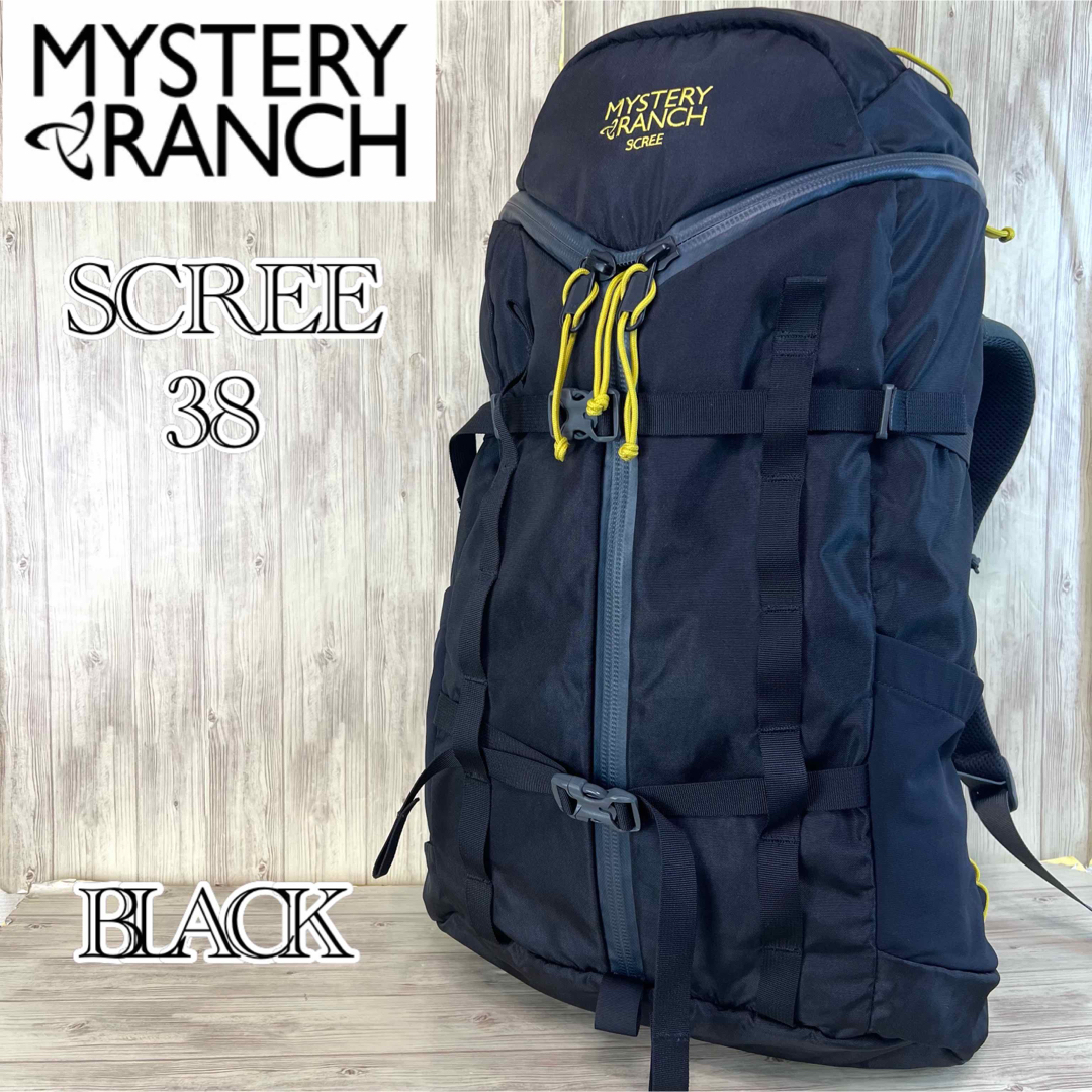 【美品 大人気】MYSTERY RANCH SCREE38 リュック 黒