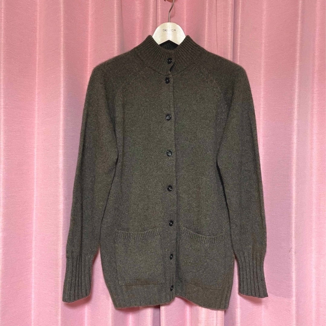 極美品 マーガレットハウエル 高級 カシミヤ100% ニット ロングカーディガン