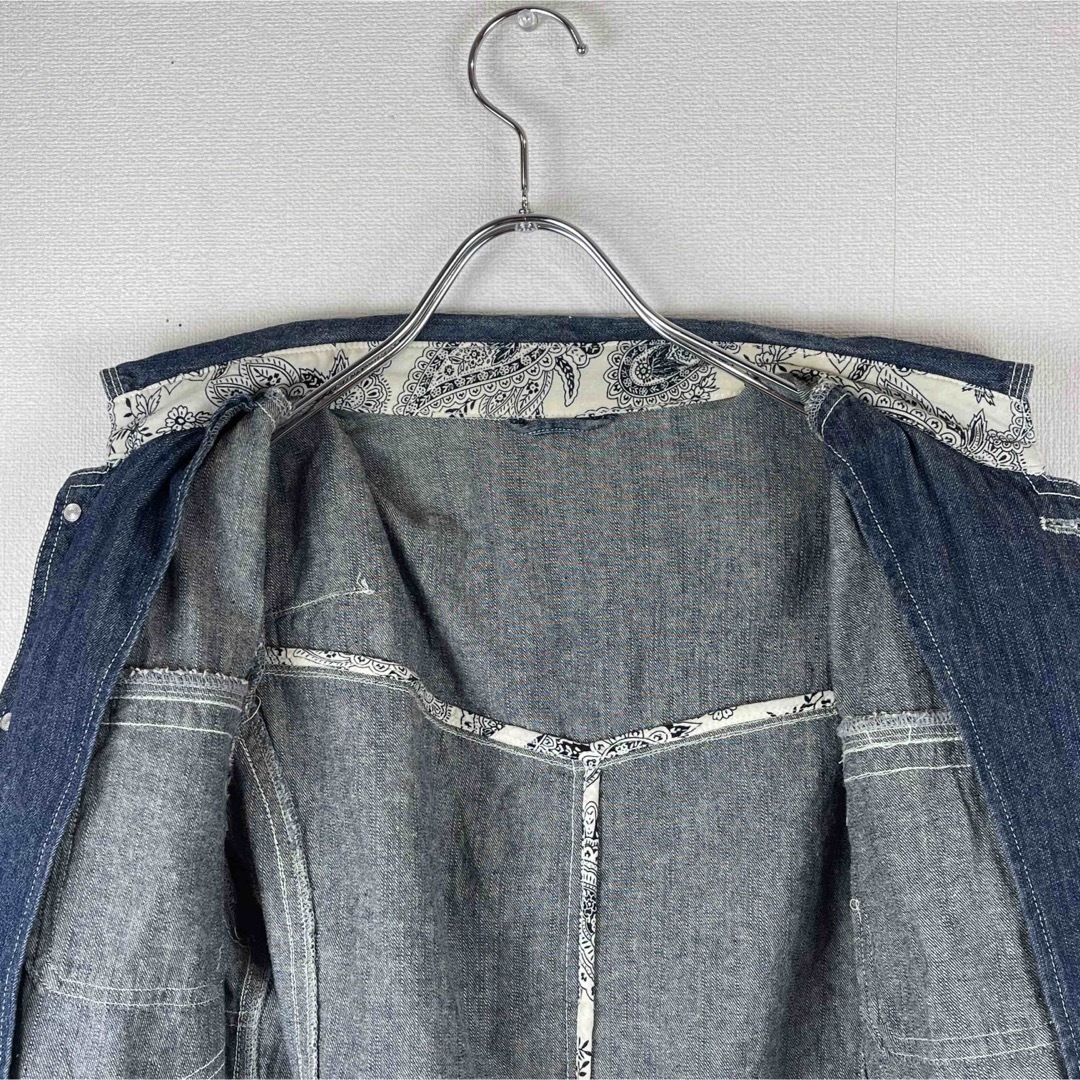 348 KLEIN PLUS HOMME クランプリュスオム デニムGジャン