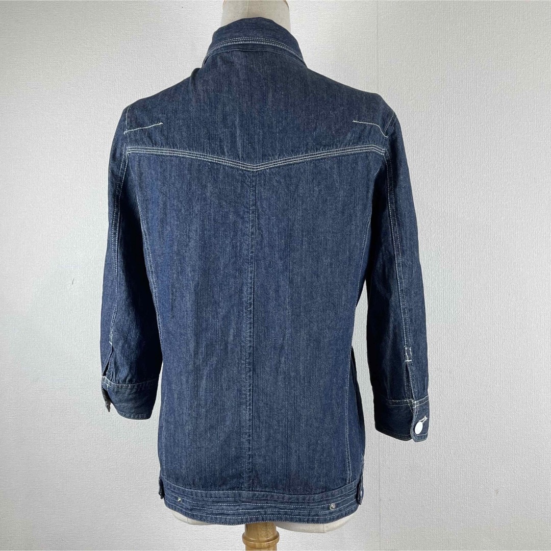 348 KLEIN PLUS HOMME クランプリュスオム デニムGジャン