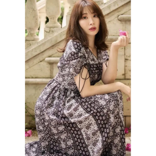 ハーリップトゥ(Her lip to)のHerlipto Casablanca Volume Sleeve Dress(ロングワンピース/マキシワンピース)