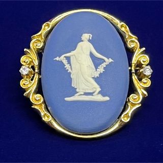 ウェッジウッド(WEDGWOOD)の正規美品/WEDGWOOD ウェッジウッド/ブローチ兼用ペントップ(ブローチ/コサージュ)