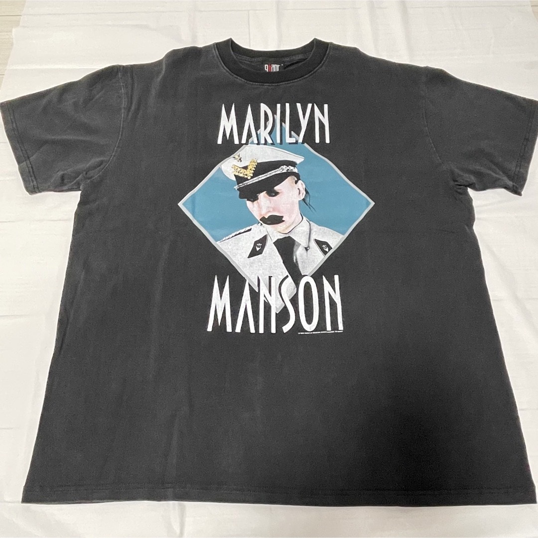 marilyn manson マリリンマンソン ヴィンテージ加工 Tシャツ L - T