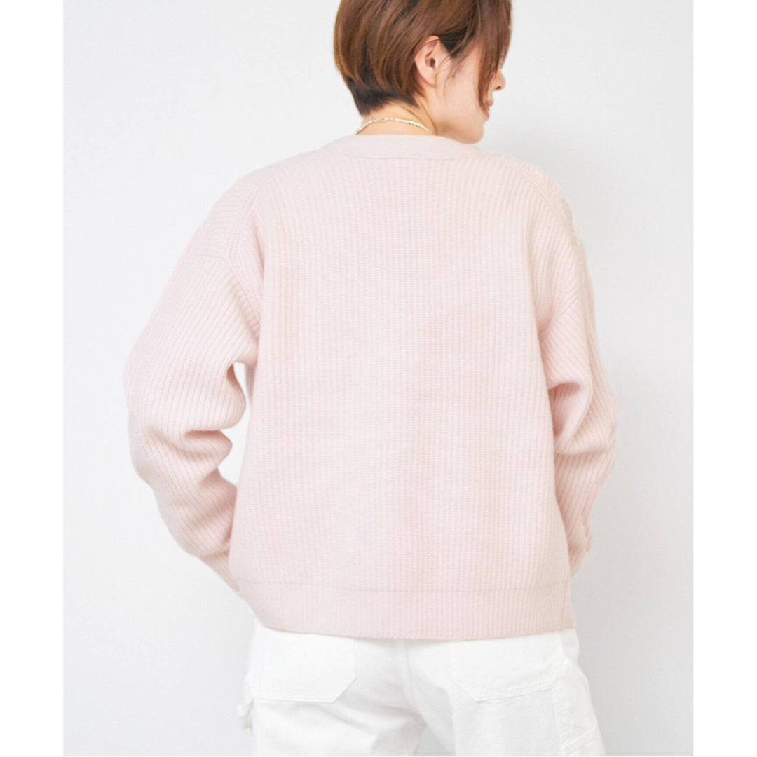 Plage - 【新品】plage ミドルゲージ カタアゼVネックカーディガンの