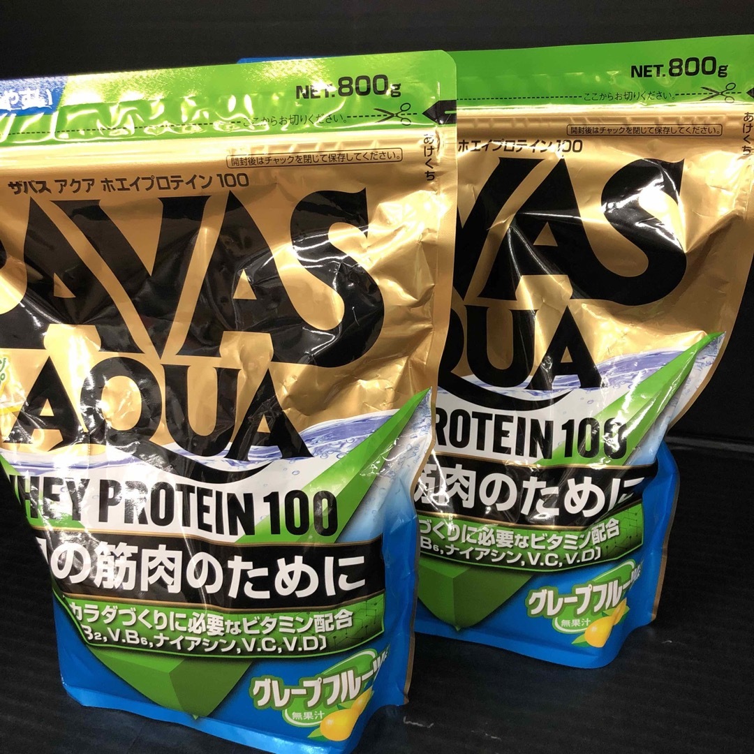 SAVAS(ザバス)の217 ザバスホエイプロテイン　グレープフルーツ　800g×2 食品/飲料/酒の健康食品(プロテイン)の商品写真