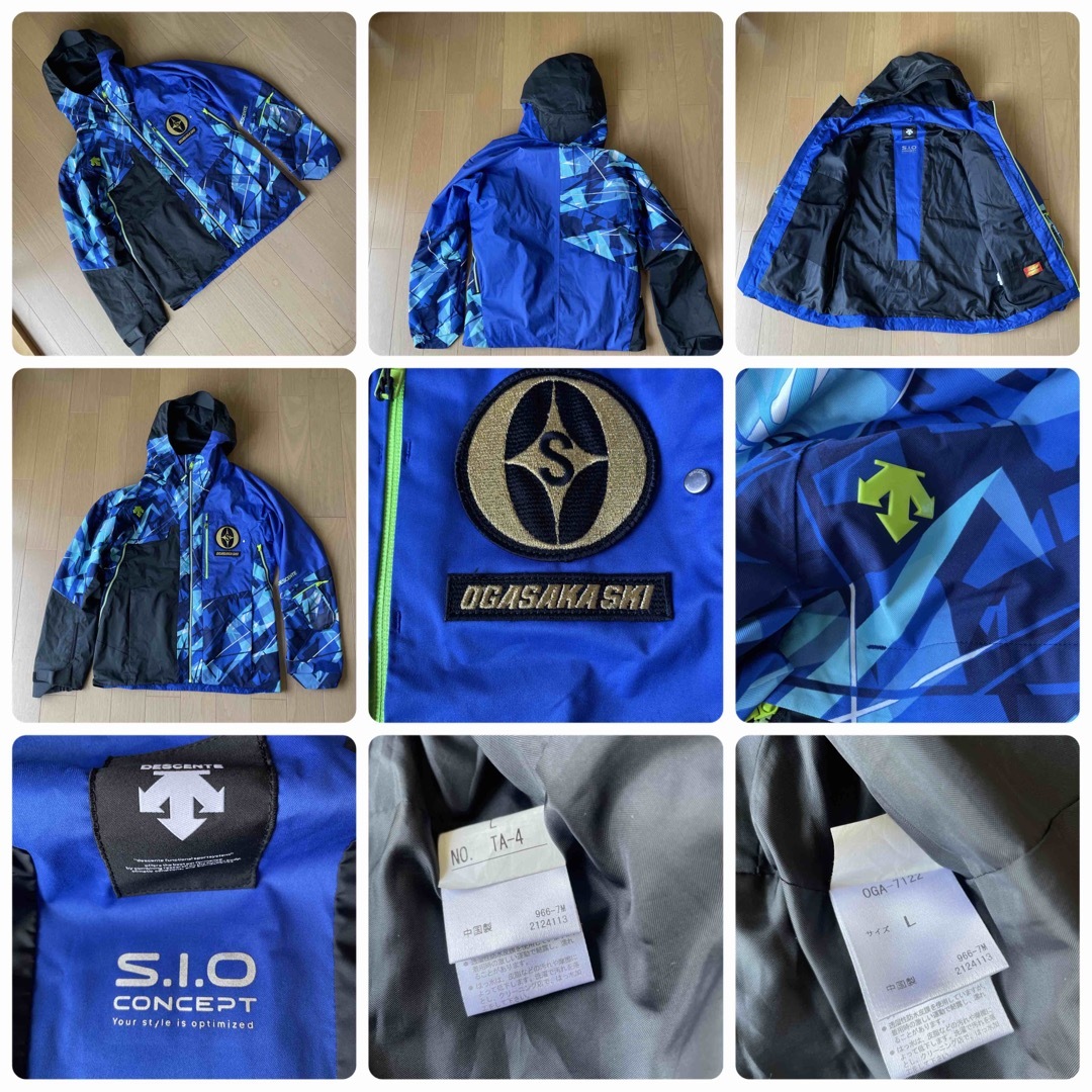 DESCENTE - デサント DESCENTE スキーウエアー 選手用デモウェアL 中古