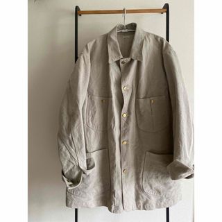 COMOLI - COMOLI 21SS カシミヤ和紙ジャケット ブラック サイズ3 新品