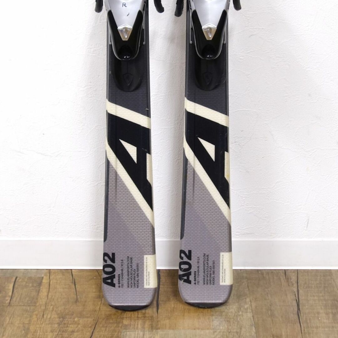 Elan(エラン)のエラン elan ゲレンデ スキー A02 152cm センター69ｍｍ ビンディング EL10 ストック 付き アウトドア 基礎スキー スポーツ/アウトドアのスキー(板)の商品写真