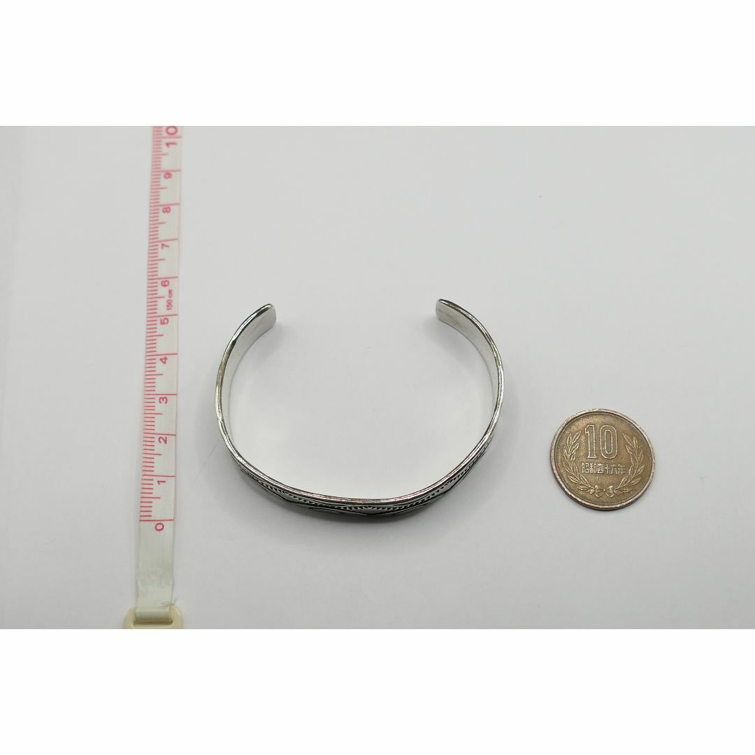 美品 silver bangle