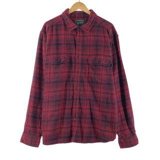 ウールリッチ(WOOLRICH)の古着 ウールリッチ WOOLRICH チェック柄 長袖 フランネルシャツ メンズXXL /eaa369704(シャツ)