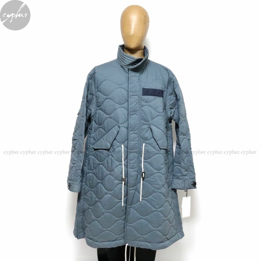 2 新品 22AW sacai キルテッド コート サカイ キルティング モッズ