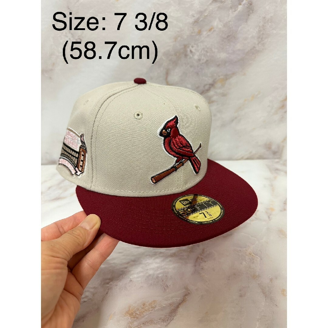 NEW ERA(ニューエラー)のNewera 59fifty セントルイスカージナルス ブッシュスタジアム メンズの帽子(キャップ)の商品写真