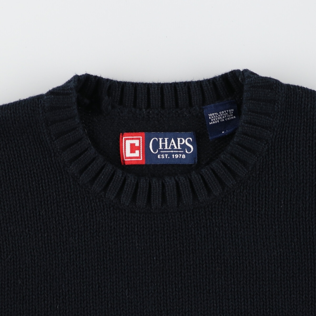 チャップス CHAPS コットンニットセーター メンズL /eaa349688