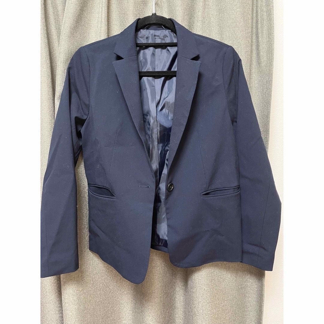 GU(ジーユー)のGU スーツジャケット　パンツセット レディースのジャケット/アウター(テーラードジャケット)の商品写真