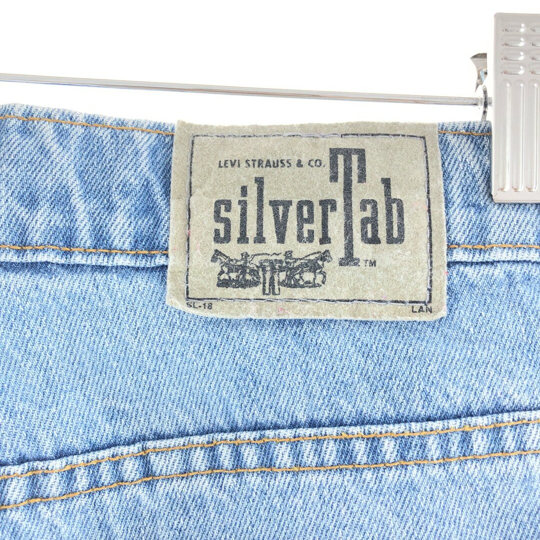 Levi's(リーバイス)の古着 90年代 リーバイス Levi's SILVER TAB シルバータブ GUYS FIT  デニムパンツ USA製 レディースXL(w31) ヴィンテージ /taa000728 レディースのパンツ(デニム/ジーンズ)の商品写真