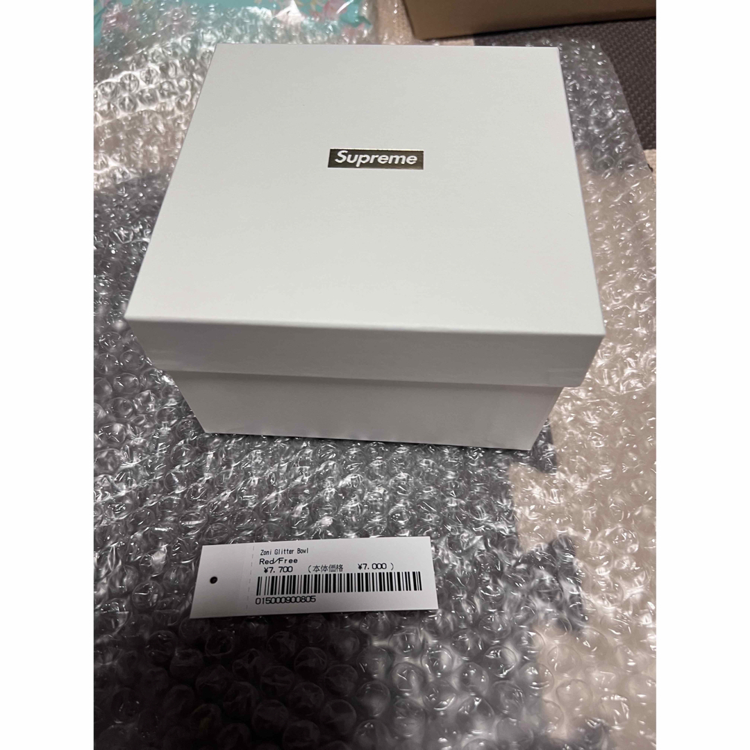 Supreme シュプリーム Zoni Glitter Bowl Red