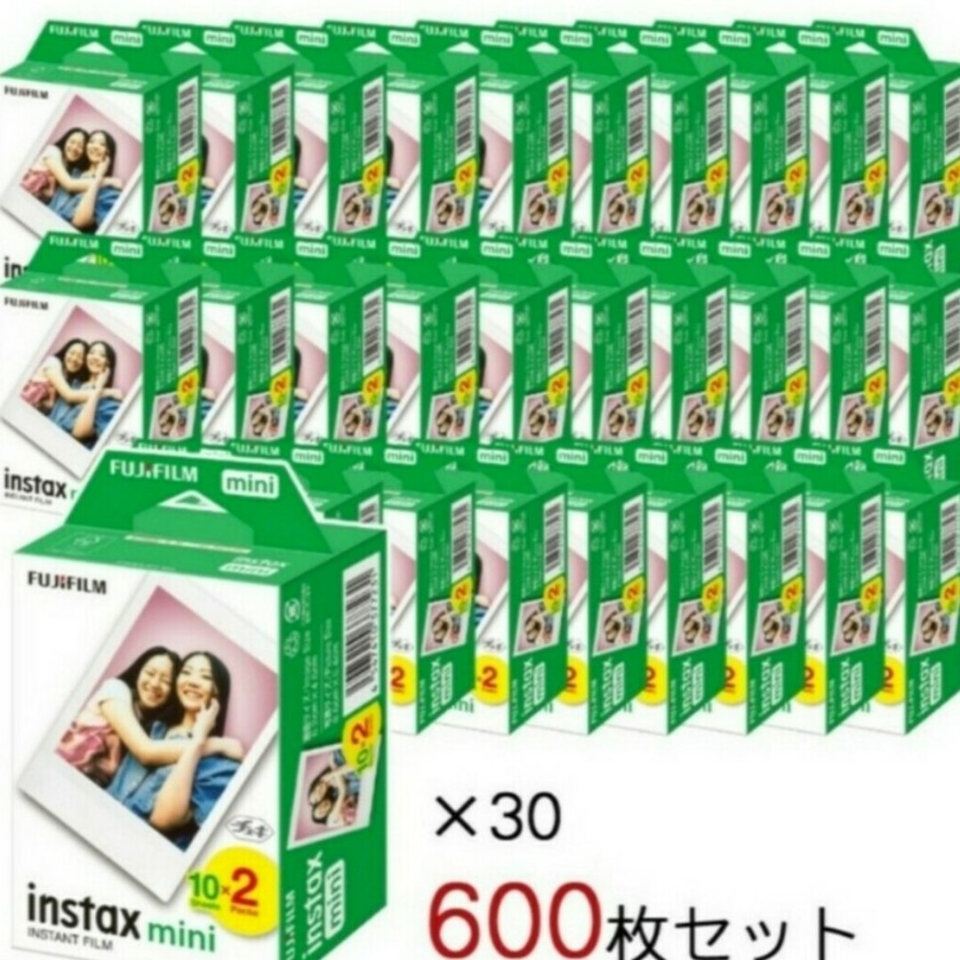 完全未開封品　600枚富士フィルム  instax mini　JP2　600枚