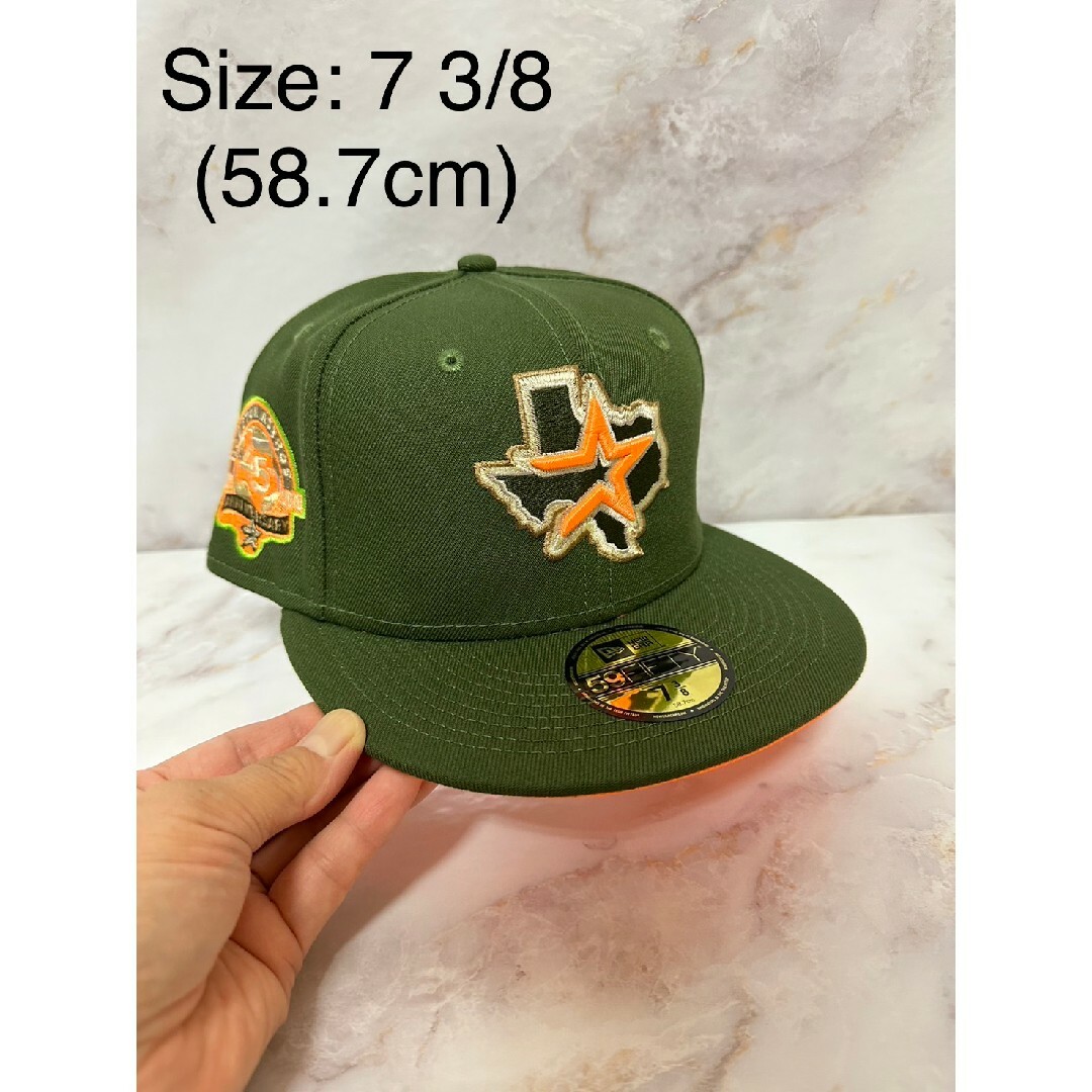 Newera 59fifty ヒューストンアストロズ 45thアニバーサリー