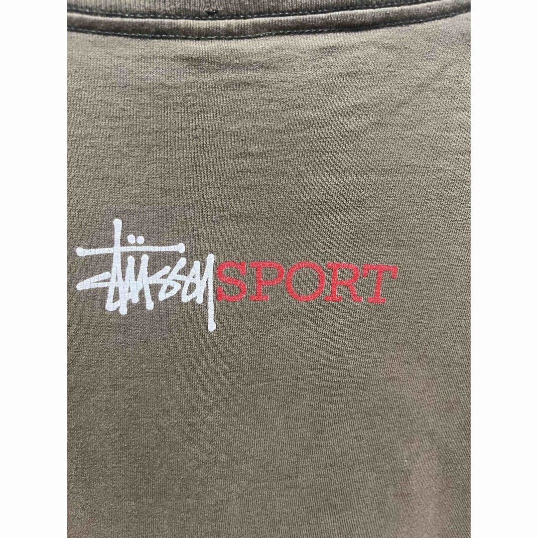 STUSSY   s USA製 old stussy sports Tシャツ 白タグの通販 by