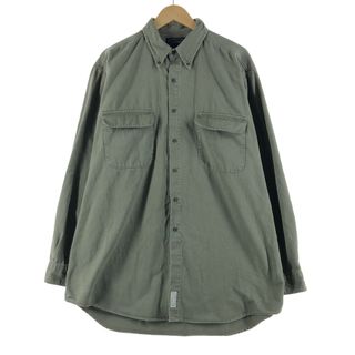 アバクロンビーアンドフィッチ(Abercrombie&Fitch)の古着 アバクロンビーアンドフィッチ Abercrombie&Fitch 長袖 ボタンダウンシャツ メンズXL /eaa369175(シャツ)