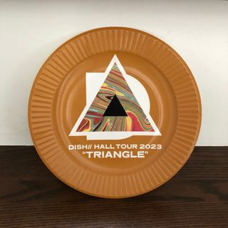 ディッシュ(DISH//)のDISH// TRIANGLE トライアングル 紙皿 オレンジ(ミュージシャン)