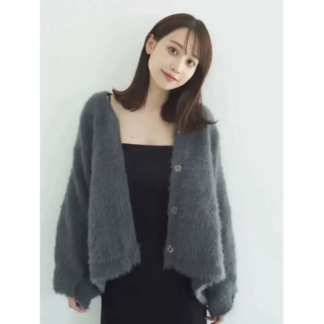 le.ema mohair touch relax cardiganの通販 by p's shop｜ラクマ
