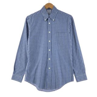 ブルックスブラザース(Brooks Brothers)の古着 ブルックスブラザーズ Brooks Brothers 1818 長袖 コットンチェックシャツ メンズS /eaa369161(シャツ)