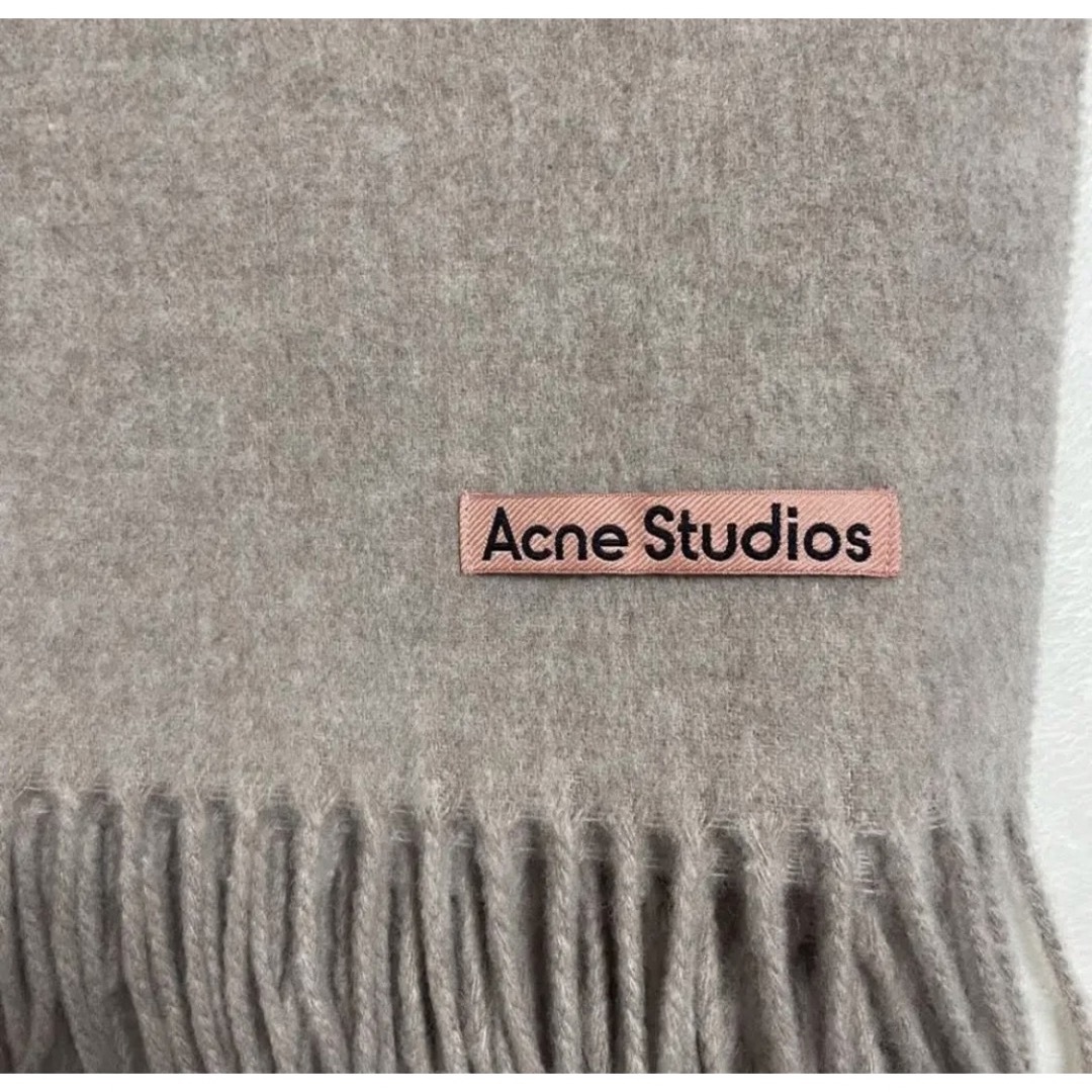 Acne Studious マフラー 大判サイズ オートミール