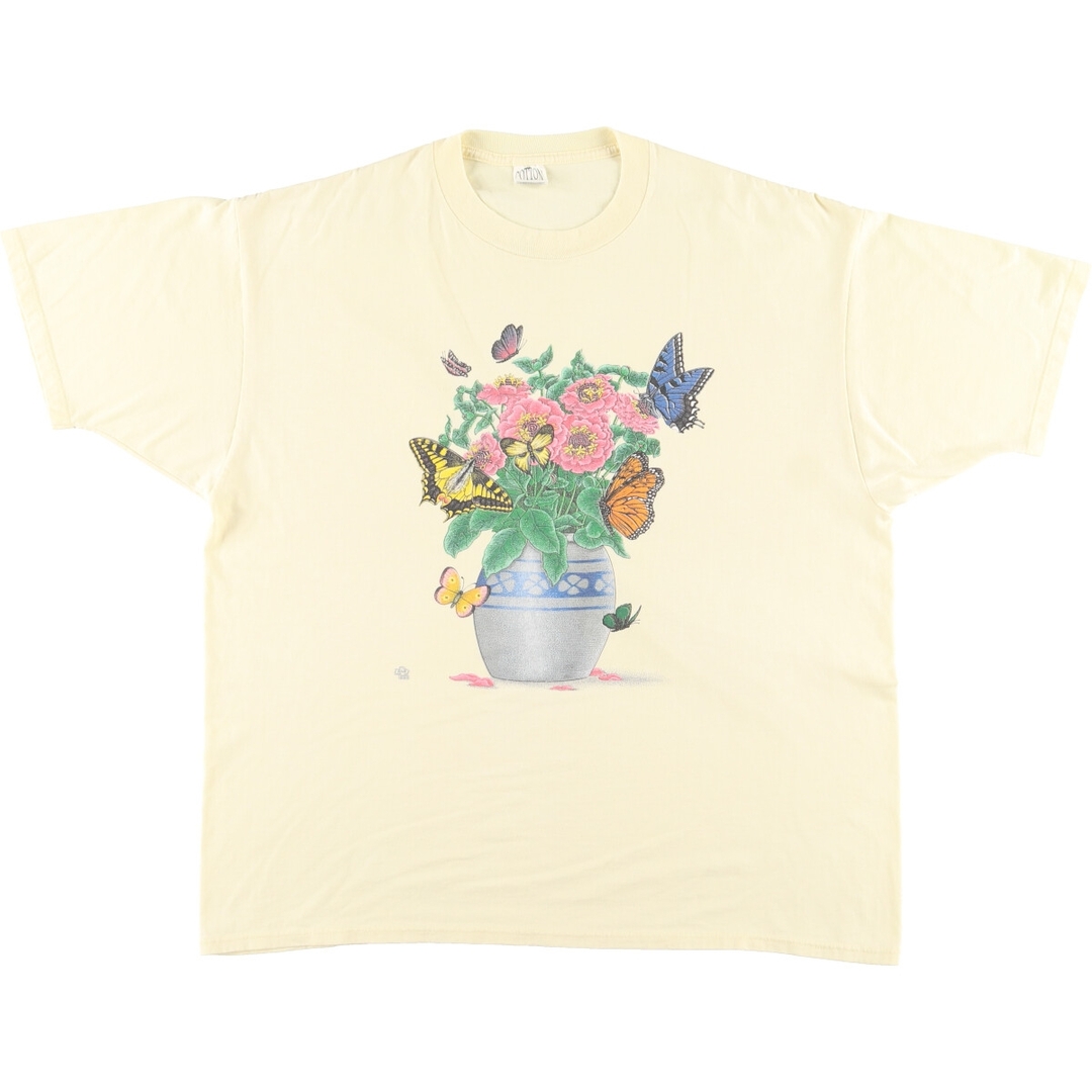 90年代 COTTON GROVE プリントTシャツ USA製 メンズXXL ヴィンテージ /eaa371878