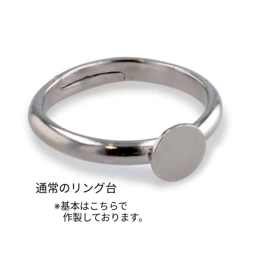 No.444【１点のみ入荷＆訳あり】クラシカルボタンリング　シルバー レディースのアクセサリー(リング(指輪))の商品写真