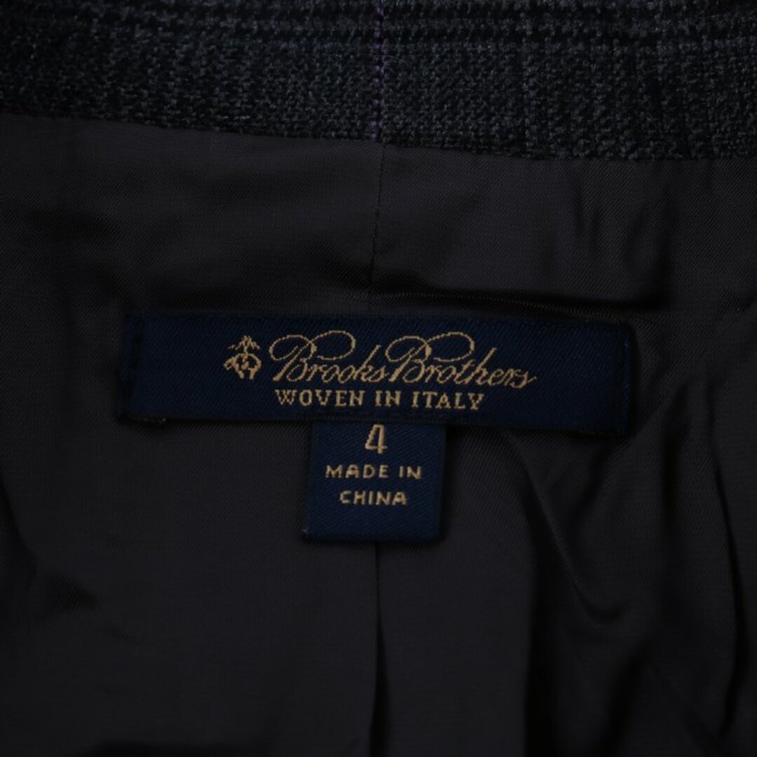 Brooks Brothers(ブルックスブラザース)のブルックスブラザーズ スーツ セットアップ ウール混 チェック 上下セット レディース 36/34サイズ グレー Brooks Brothers レディースのフォーマル/ドレス(スーツ)の商品写真