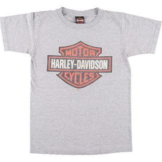 ハーレーダビッドソン(Harley Davidson)の古着 ハーレーダビッドソン Harley-Davidson 両面プリント モーターサイクル バイクTシャツ レディースM /eaa371875(Tシャツ(半袖/袖なし))