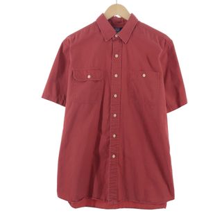 ラルフローレン(Ralph Lauren)の古着 ラルフローレン Ralph Lauren POLO by Ralph Lauren 半袖シャツ メンズL /eaa371911(シャツ)