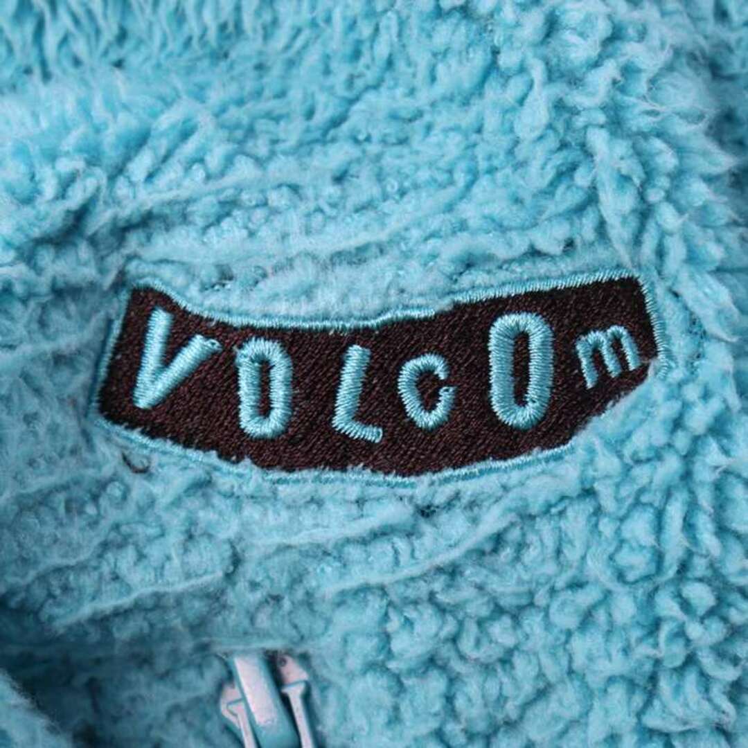 volcom メンズ ブルゾン サイズM ジップアップ ブラック ボルコム　柄