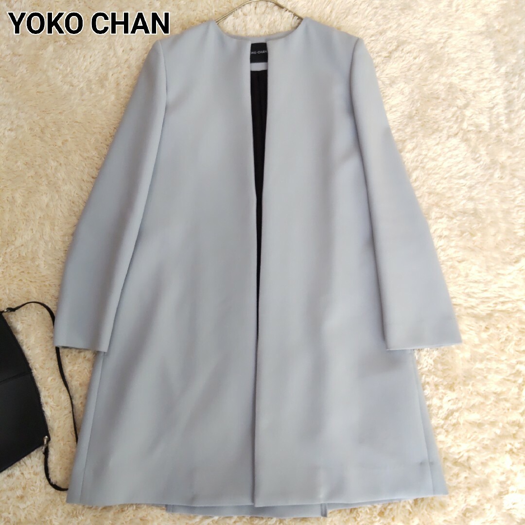 ヨーコチャン　YOKO CHAN  ノーカラーコート　新品未使用