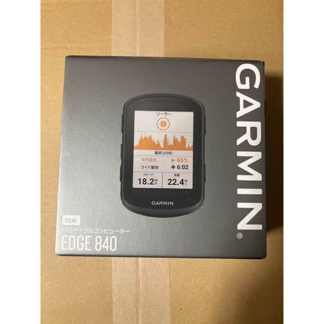 ピストバイク【新品未使用】GARMIN840 サイクルコンピュータ　ソーラーモデル